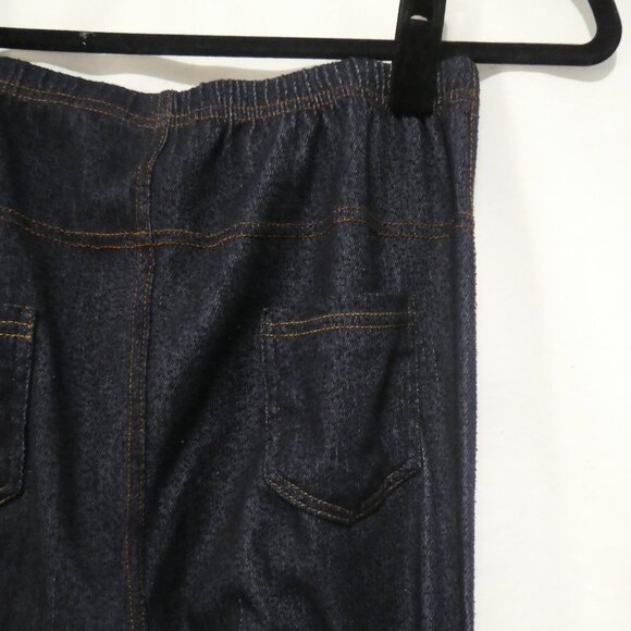 Source Unknown | xl - xxl 16-18 | Lightweight Blue Denim Leggings - Picture 12 of 16